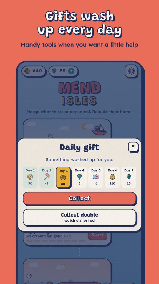 The daily gift calendar